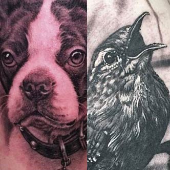 Black 'n Grey Portrait Tattooing with Bob Tyrell